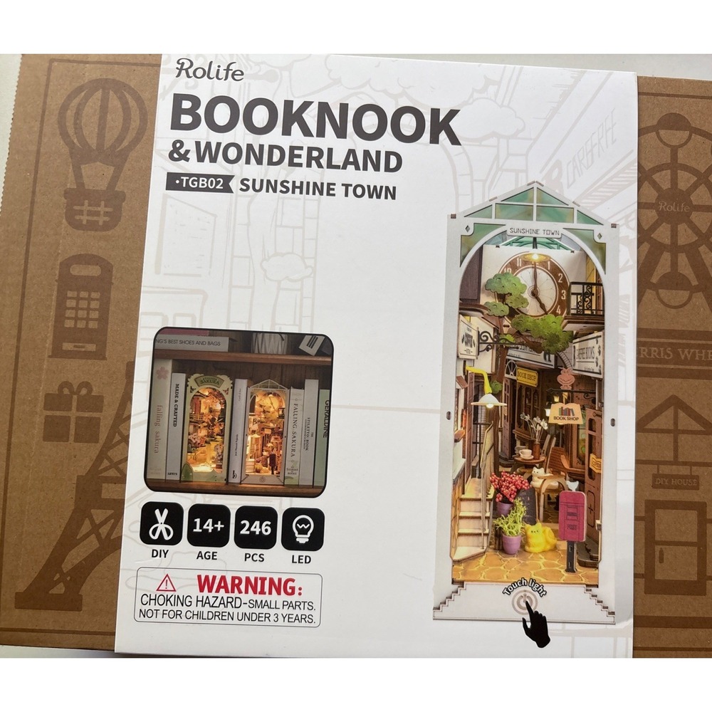 Rolife Arcade Dating DIY 3D Creative Bookend Book Nook & Wonderland NEW SEALED